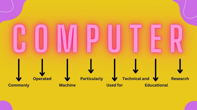 full form of computer
