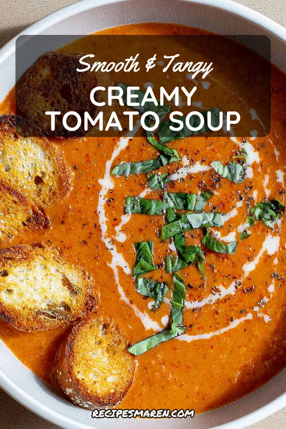 Discover how to make the best creamy tomato basil soup with our easy homemade recipe. This rich and satisfying dish combines fresh tomatoes and aromatic basil for a comforting meal that warms you up. Perfect for chilly evenings, this soup is not only delicious but also quick to prepare. With just a handful of ingredients, you can whip up a bowl of creamy goodness that your whole family will love. Click for the full recipe.