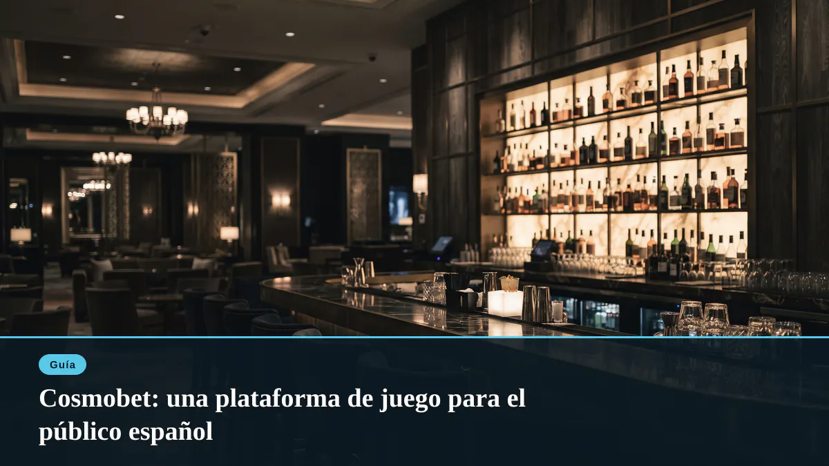 Cosmobet: una plataforma de juego para el público español