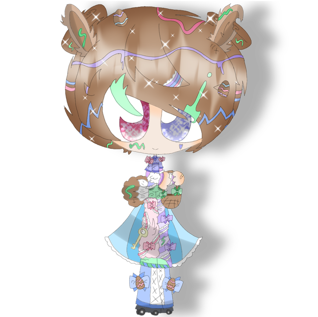 arya the egg choco pastel