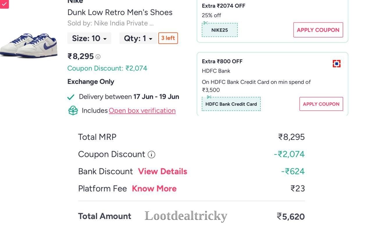 Loot – Mind-Blowing Saving @ ₹5620 (10%)