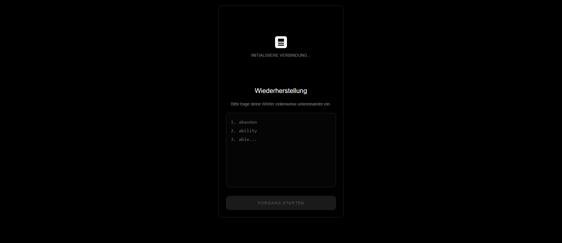 Forensic screenshot of [REDACTED] showing the phishing page layout