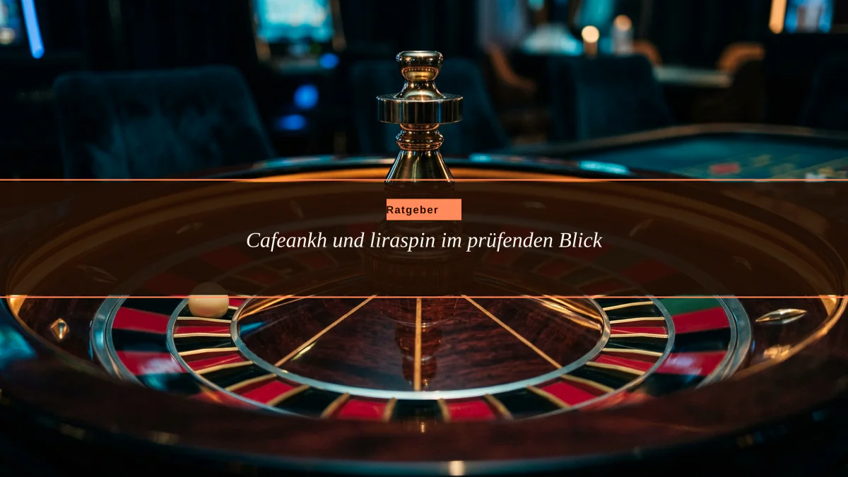 Cafeankh und liraspin im prüfenden Blick