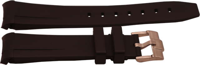 Luxury Vulcanised Rubber Watch Strap