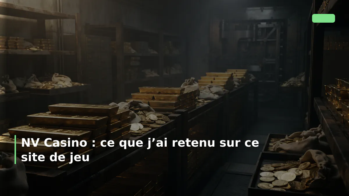 NV Casino : ce que j’ai retenu sur ce site de jeu