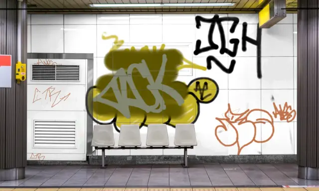 Graffiti artwork by tomittz0