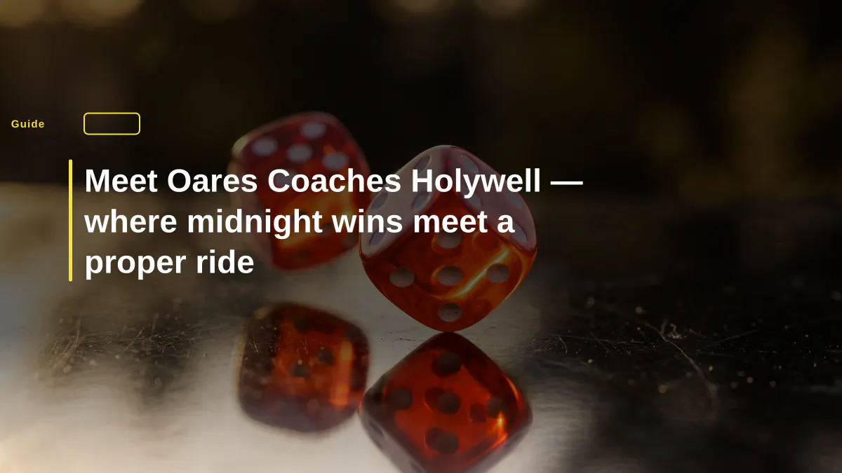 Meet Oares Coaches Holywell — where midnight wins meet a proper ride