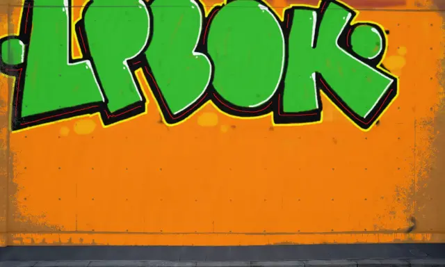 Graffiti artwork by Okeys