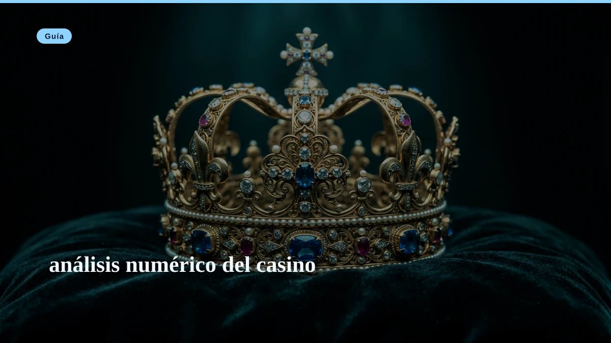 análisis numérico del casino