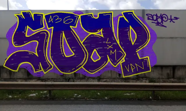 Graffiti artwork by onhlt