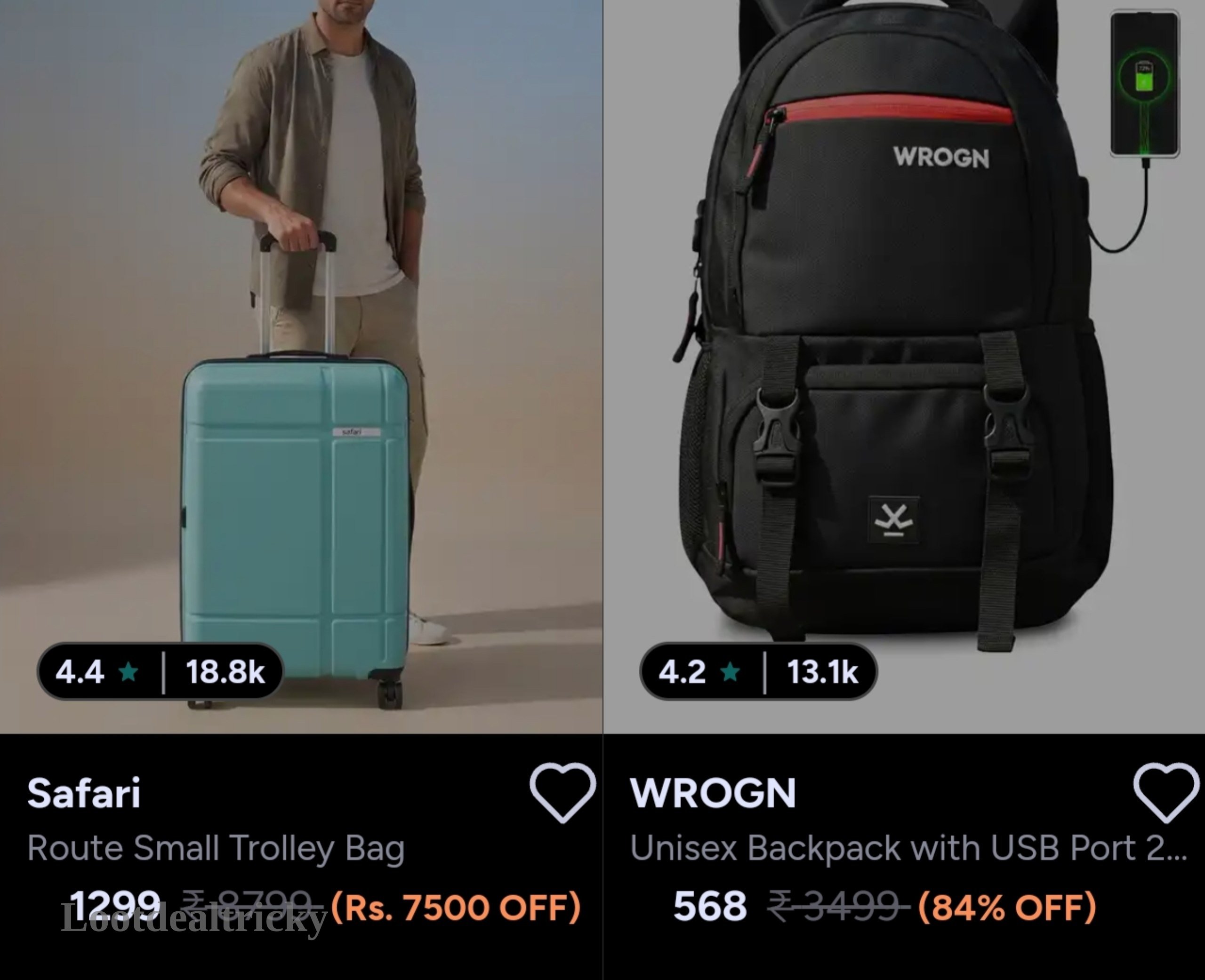 Luggage And Bag – Just 87% OFF | Lowest Price Deal Luggage And Bag – Just 87% OFF | Lowest Price Deal