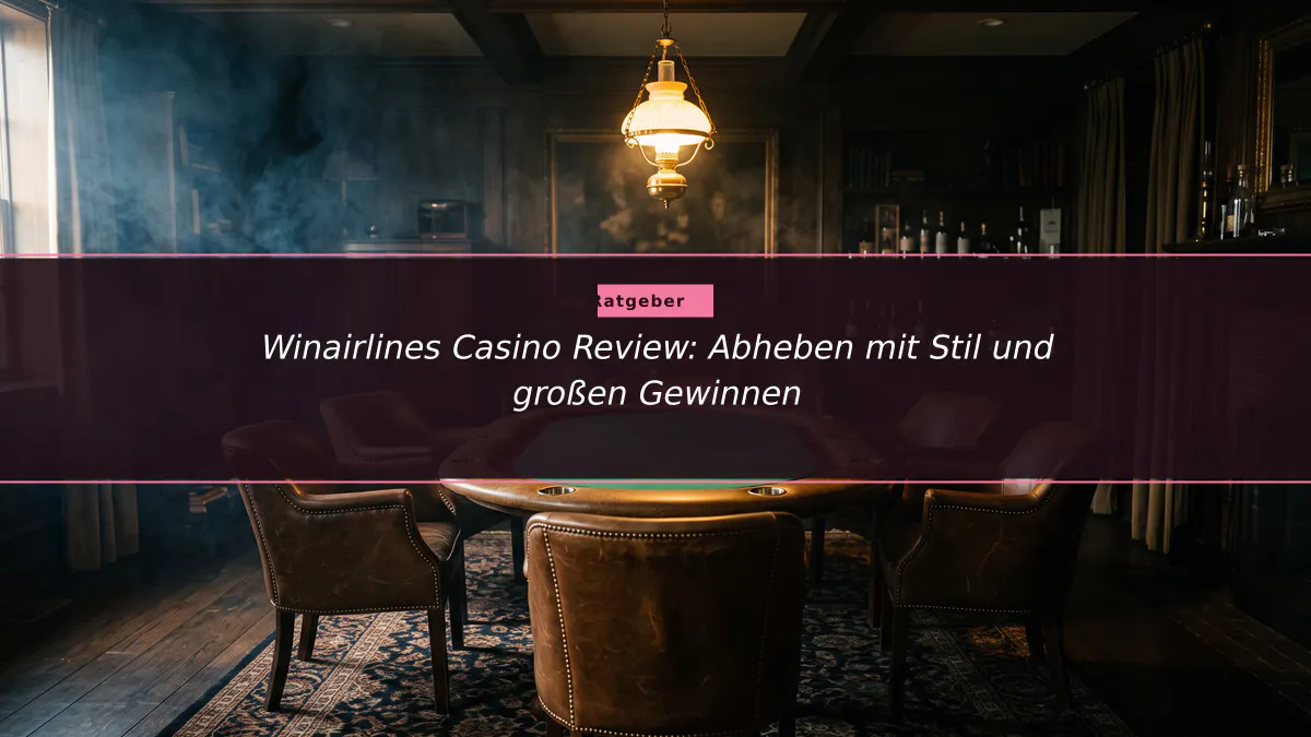 Winairlines Casino Review: Abheben mit Stil und großen Gewinnen