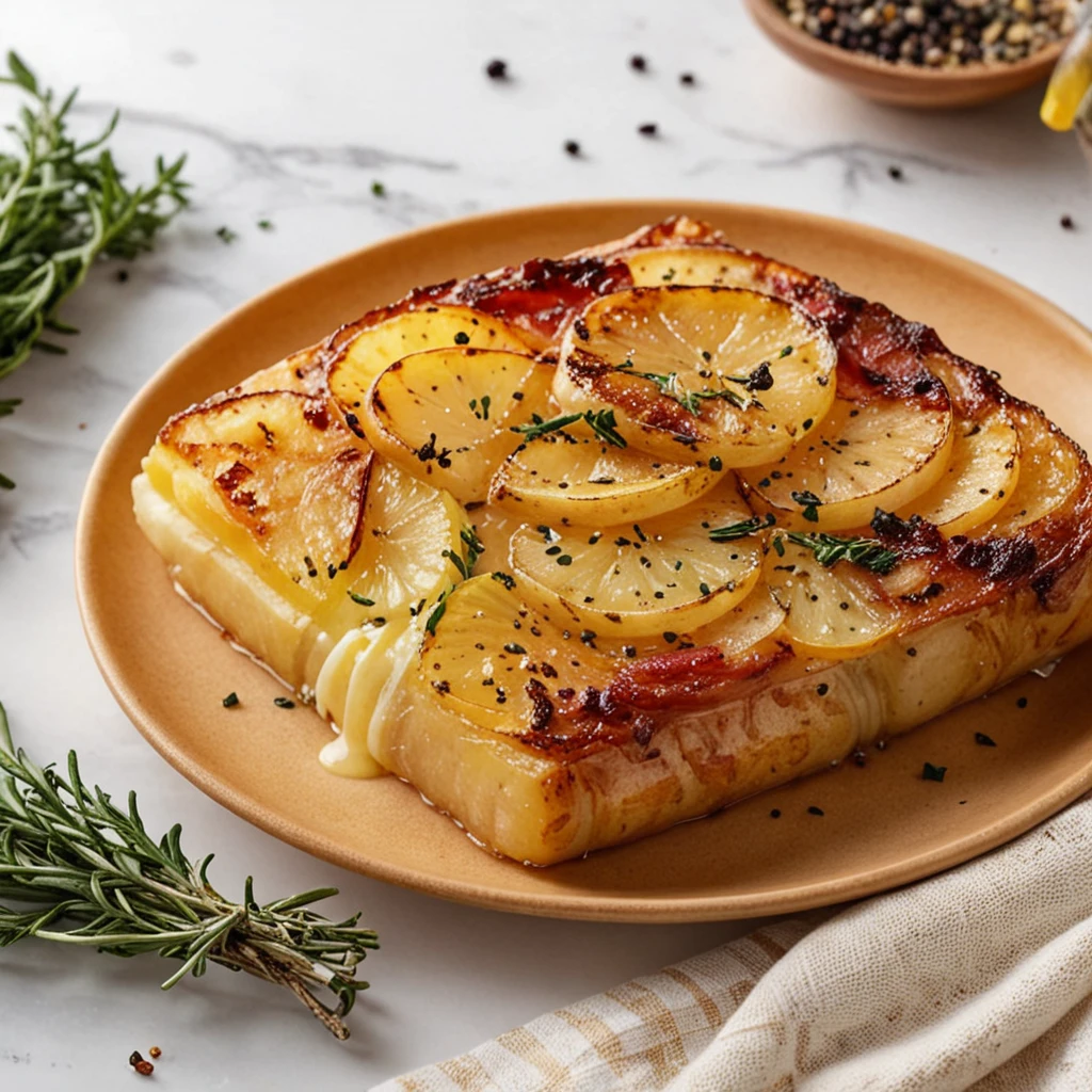 Scrumptious Scalped Potatoes with Heavy Cream