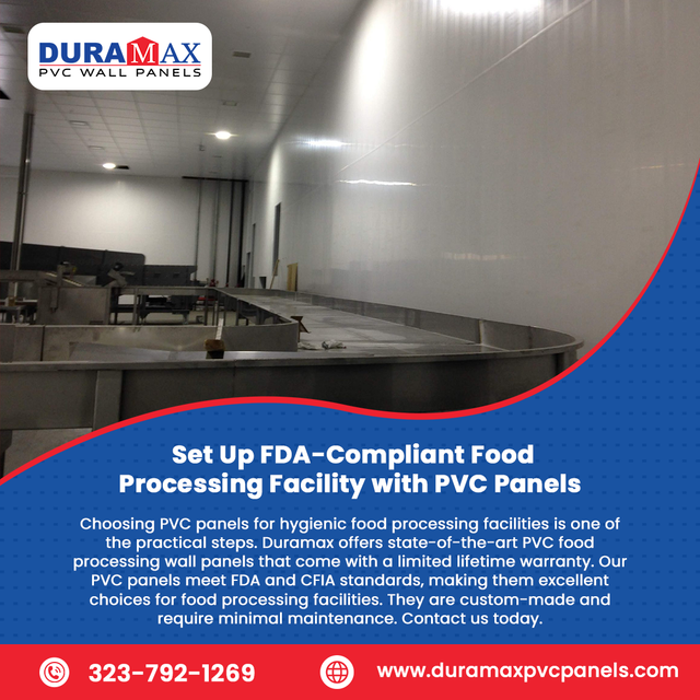 Set Up FDA-Compliant Food Processing Facility with PVC Panels.png