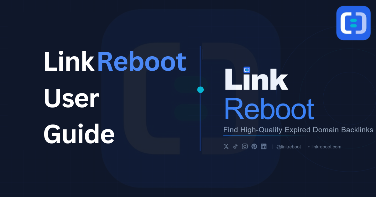 The LinkReboot user guide: from your first free link to a tracked portfolio