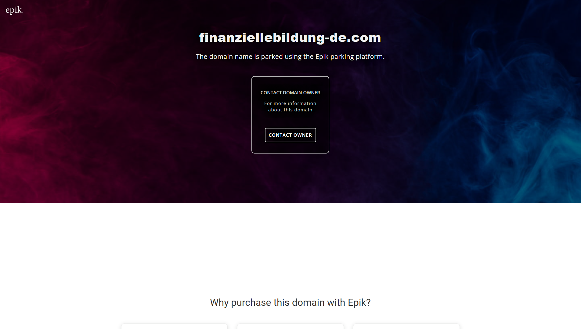 Stored capture of finanziellebildung-de.com