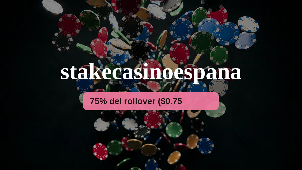 stakecasinoespana — bono de bienvenida 75% del rollover ($0.75, pagos: Visa, Mastercard, Pix, Apple Pay, Google Pay stakecasinoespana — bono de bienvenida 75% del rollover ($0.75, pagos: Visa, Mastercard, Pix, Apple Pay, Google Pay