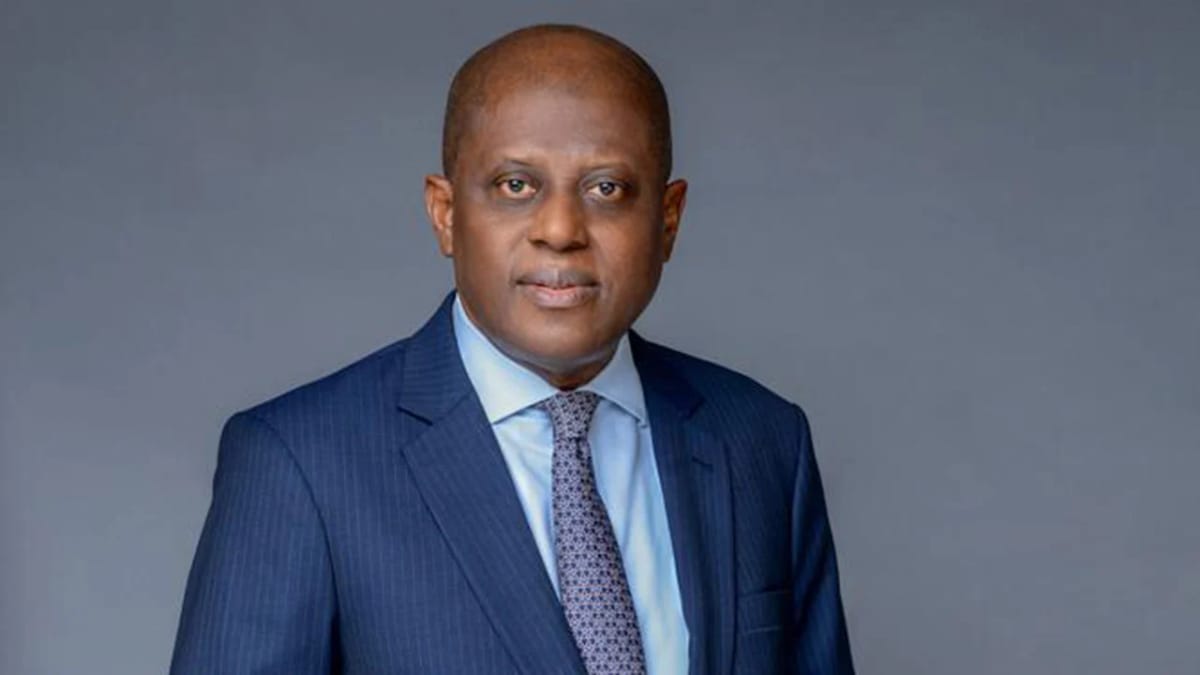 Mr. Olayemi Cardoso, Governor of the Central Bank of Nigeria.