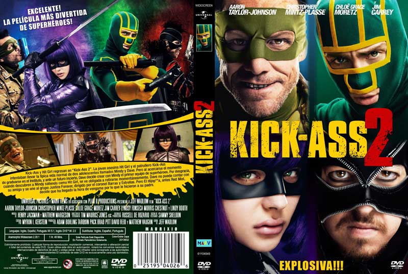 Kick2 carat - Kick-Ass 2 [DVD9 Full] [Pal] [Esp/Ing/Fra/Ita] [5.1] [Sub:Multi] [2013] [Acción] [VS]