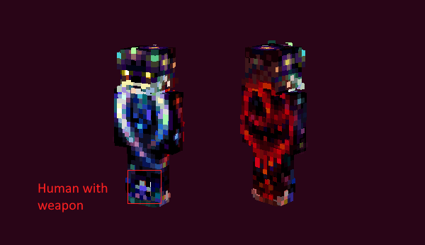 Confronting Cosmos Minecraft Skin