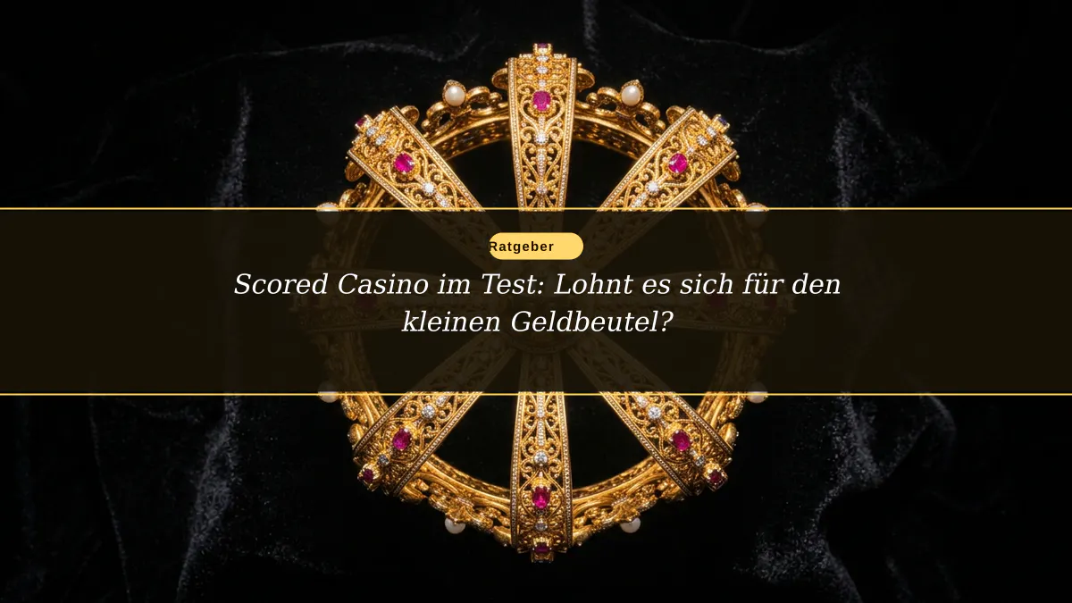 Scored Casino im Test: Lohnt es sich für den kleinen Geldbeutel?