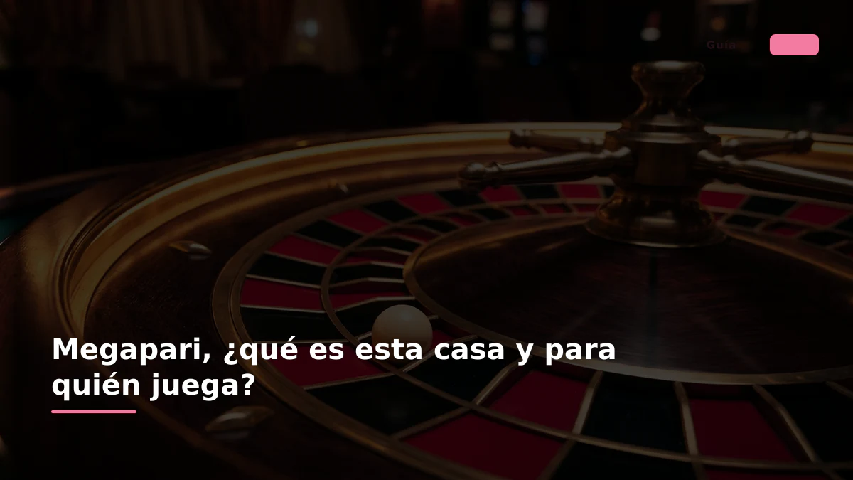 Megapari, ¿qué es esta casa y para quién juega?