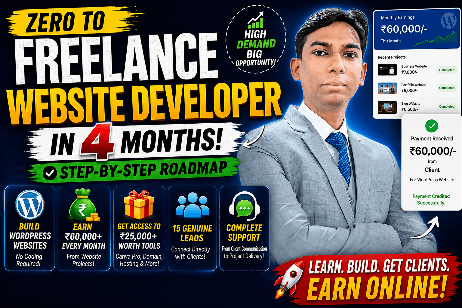 Mohd Nisar - Freelance Website Development Course