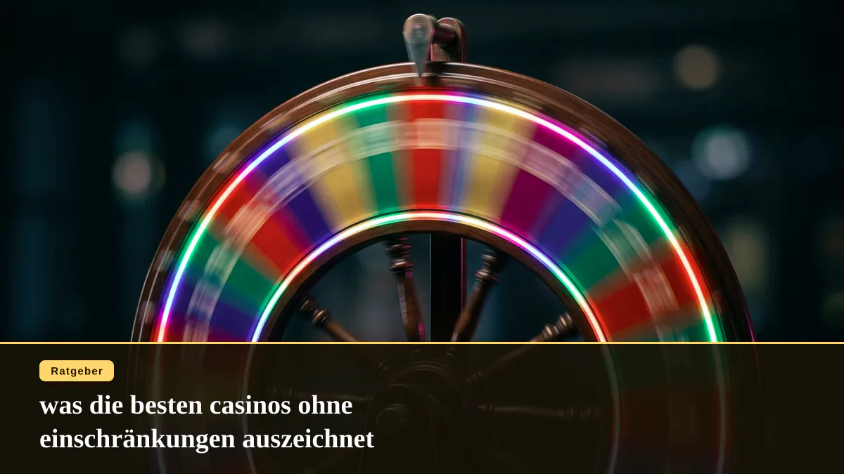was die besten casinos ohne einschränkungen auszeichnet