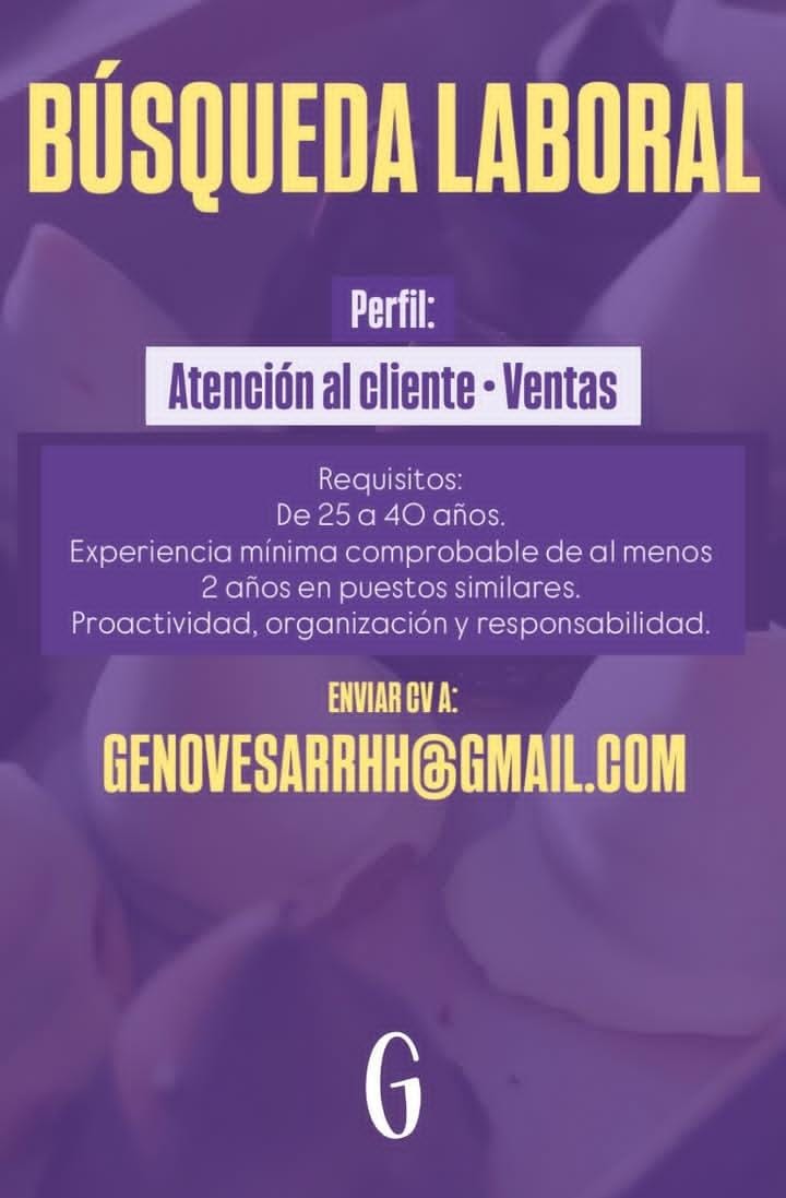 Se busca Atención al Cliente en Posadas