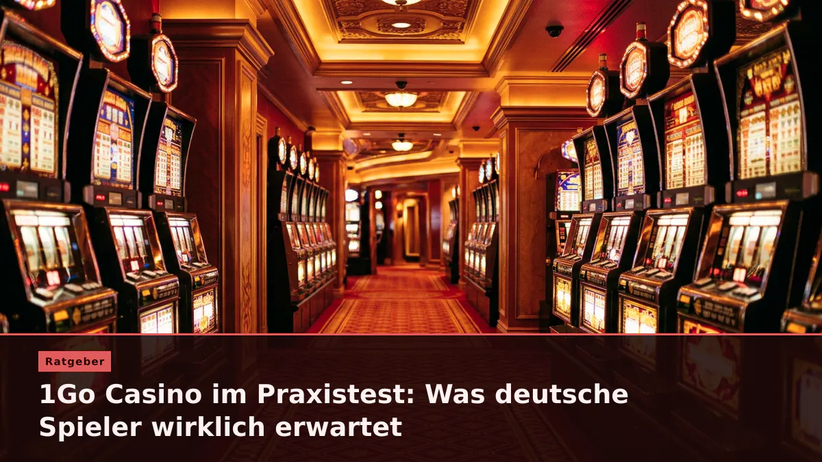 1Go Casino im Praxistest: Was deutsche Spieler wirklich erwartet