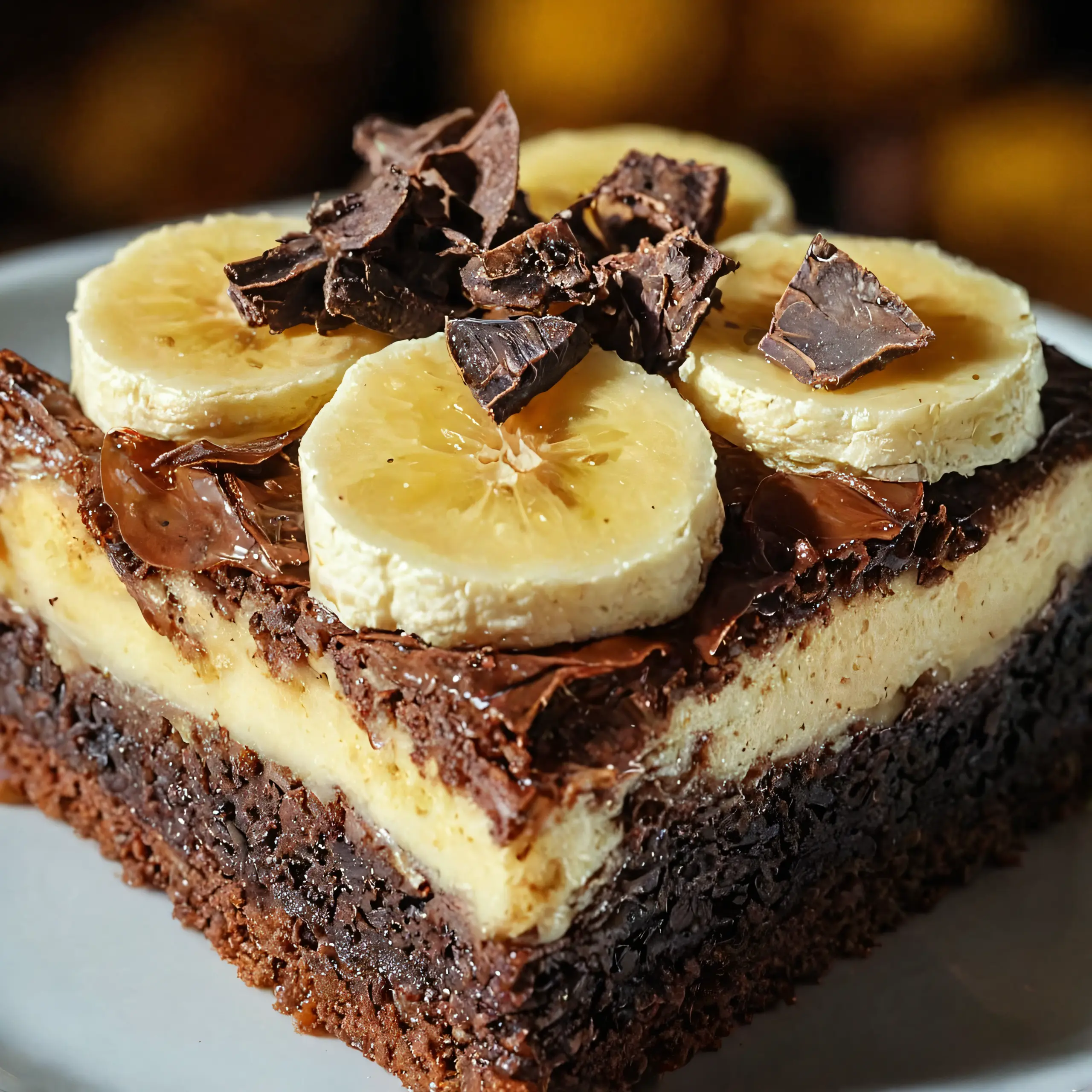 Irresistible Banana Pudding Brownie Bars