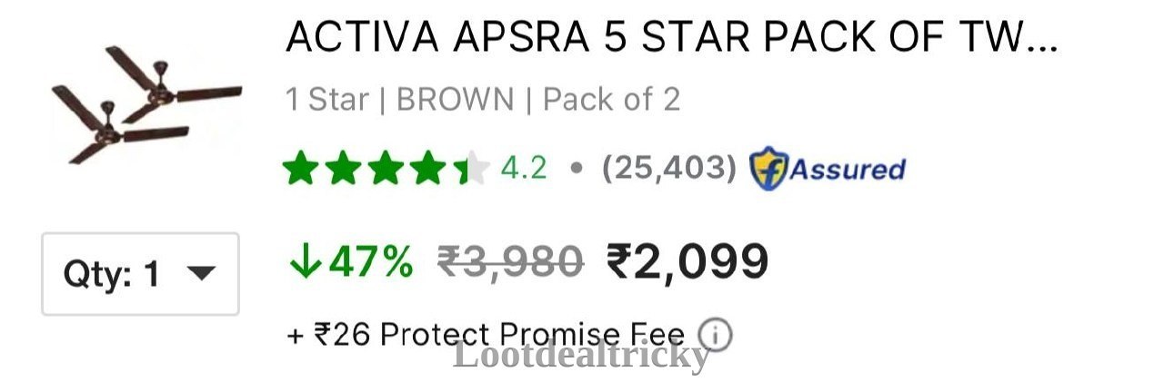 Grab Pack Of – Excellent Saving Offer @ ₹2099