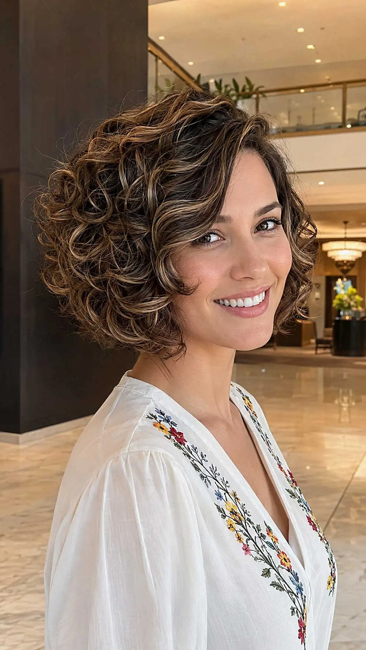 Curly Hair Meets the Stacked Bob: What the Cut Really Looks Like