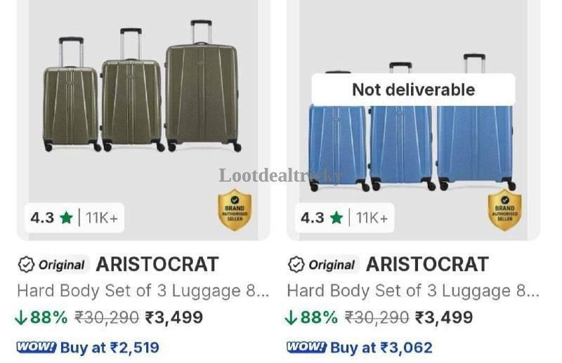 Branded Trolley Bags – Just ₹3499 | Huge Savings Offer