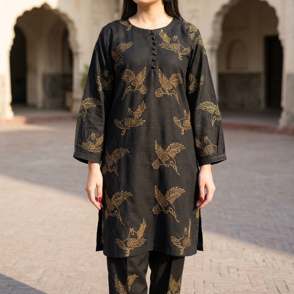 Printed 2 Piece Suit