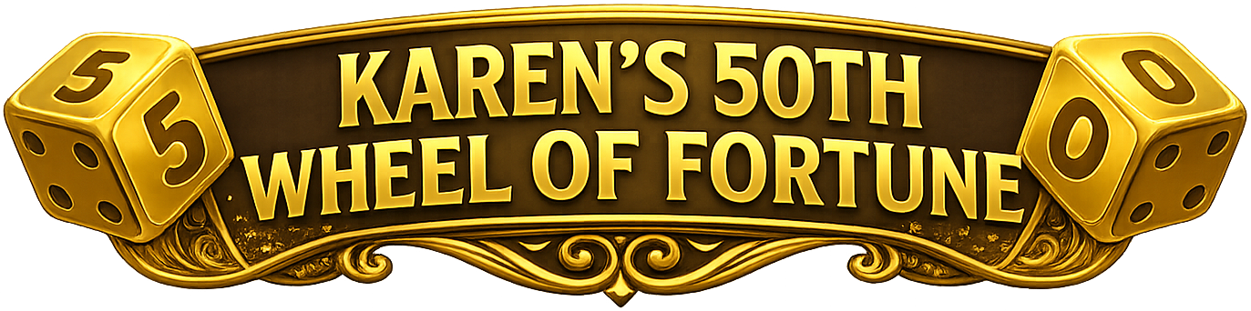 Karen's 50th Banner Frame Logo