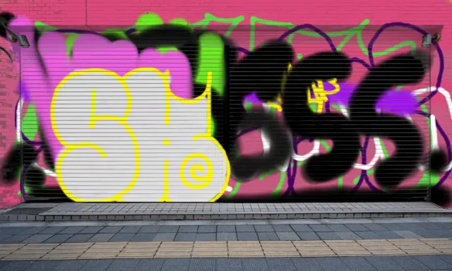 Graffiti artwork by H812