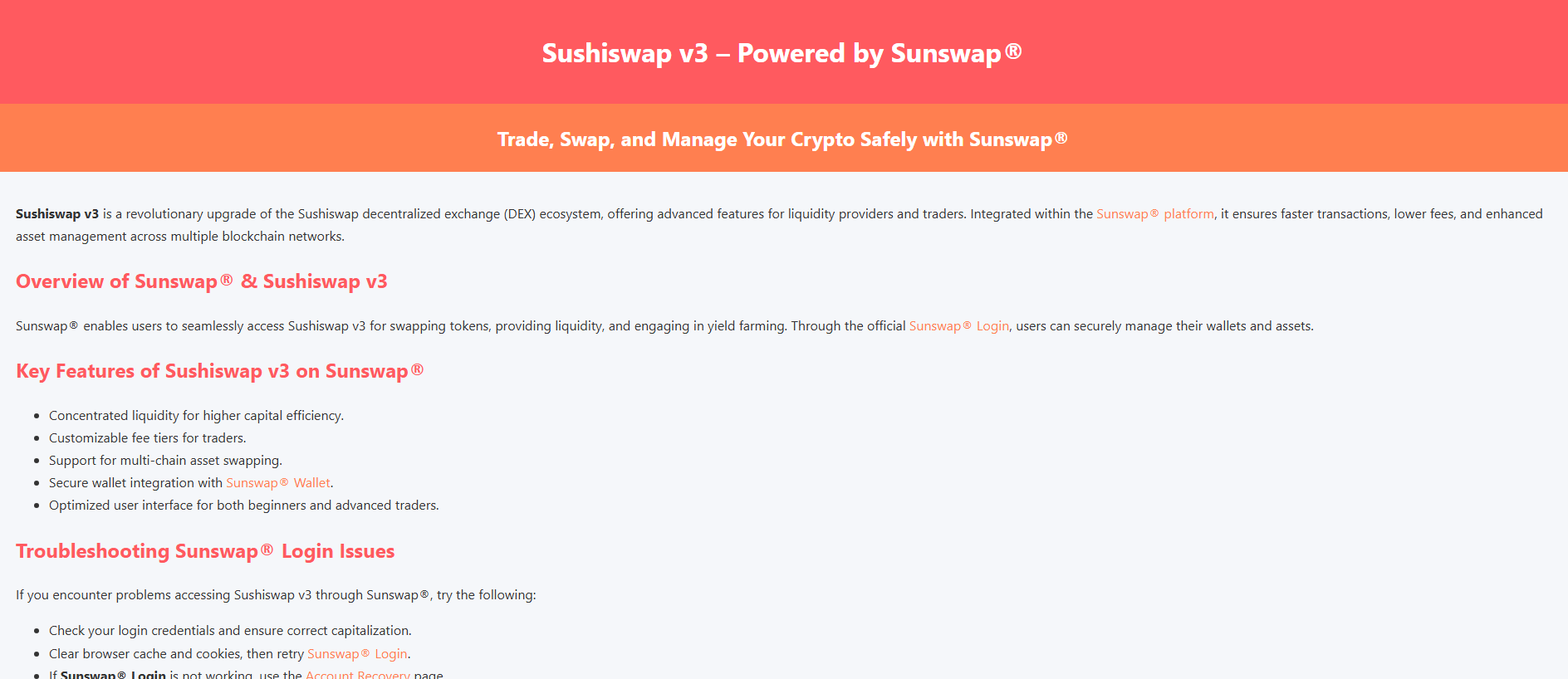 Stored capture of protocol-sushiswaap-v3.pages.dev