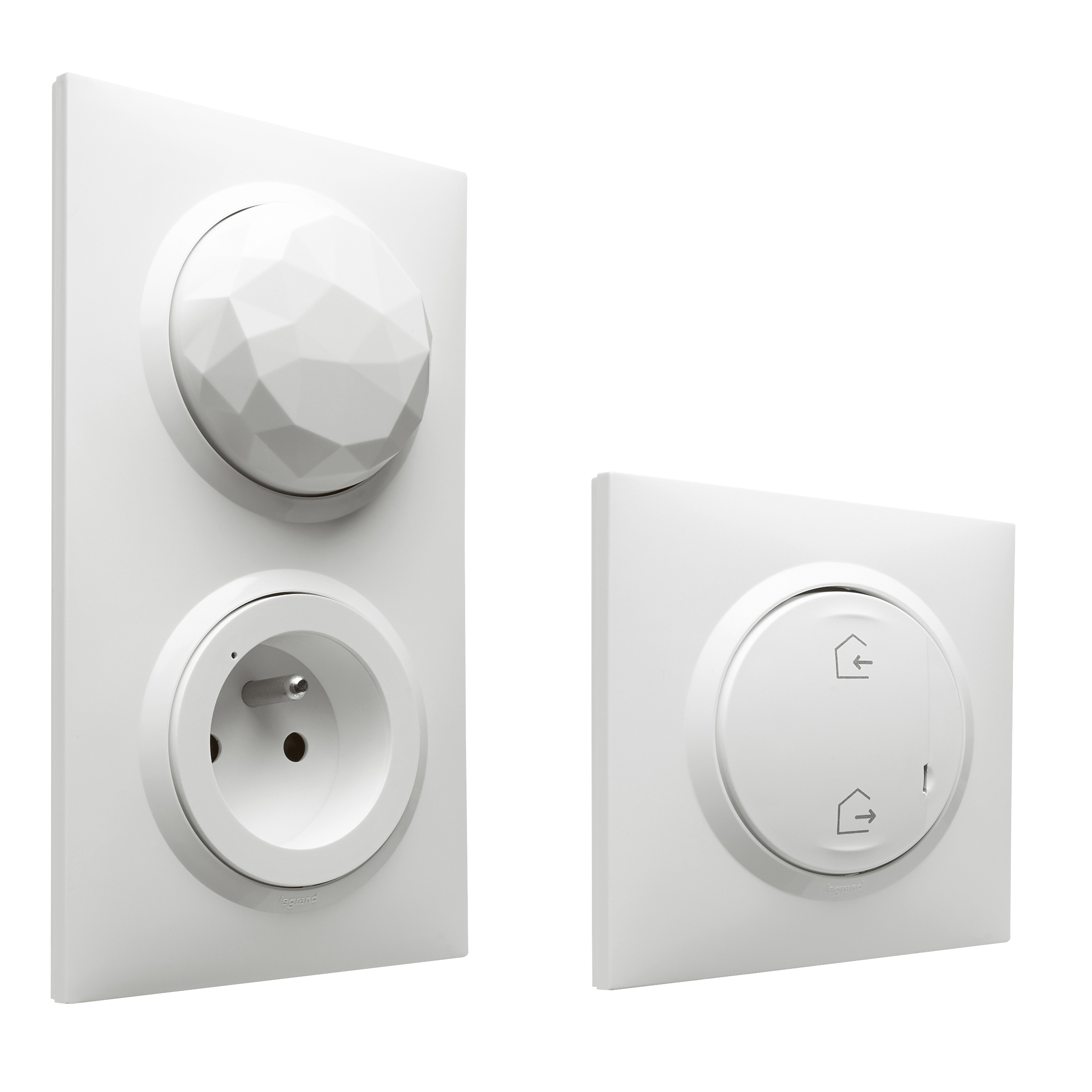 Pack connecté Dooxie with Netatmo – Commande générale + prise relais – Blanc
