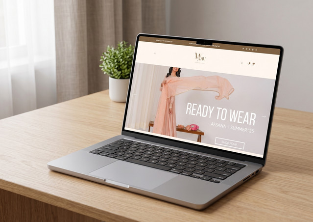 Maximal Designer Wear website design
