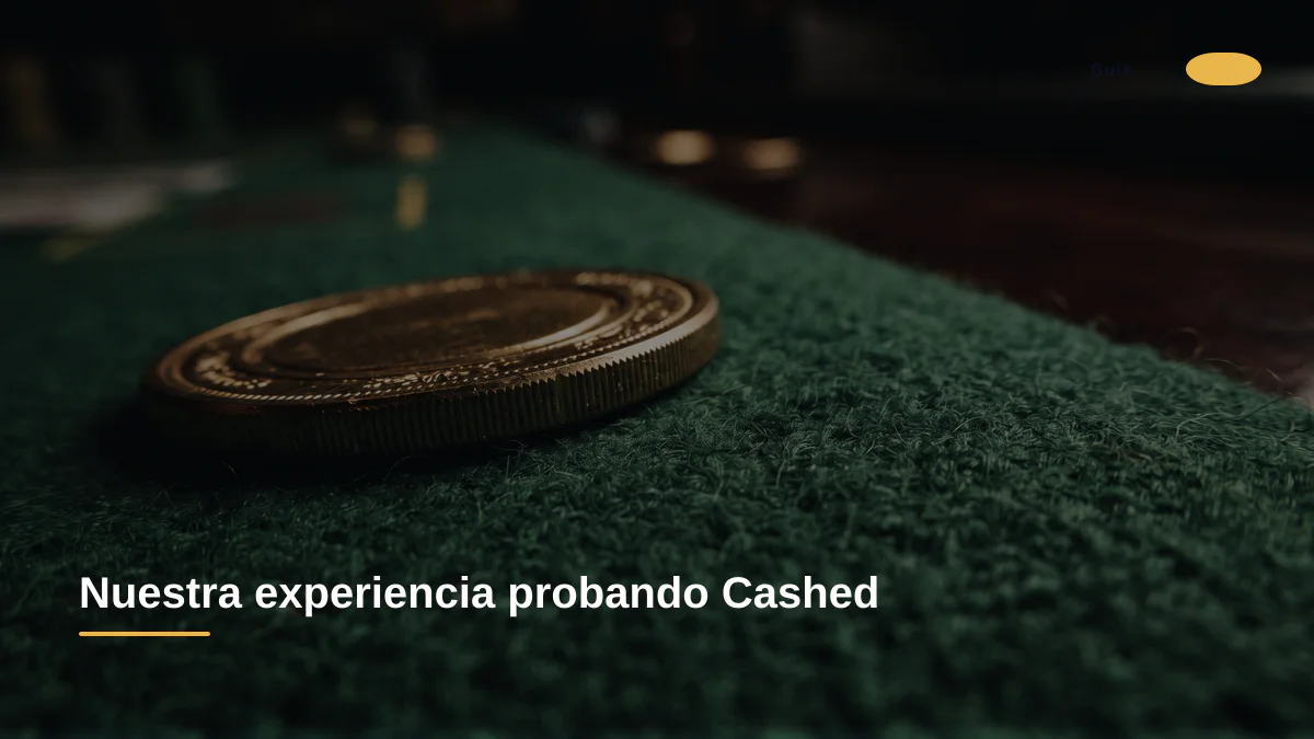Nuestra experiencia probando Cashed