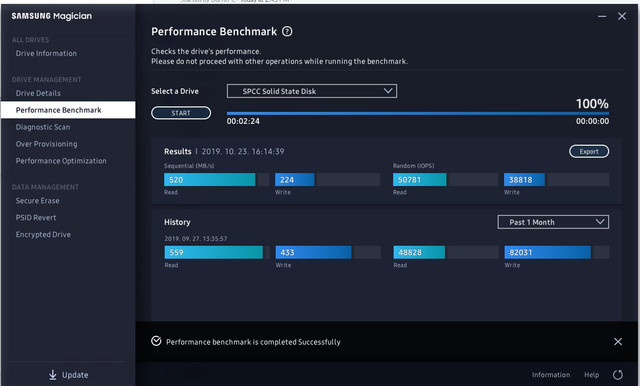 Benchmark-results