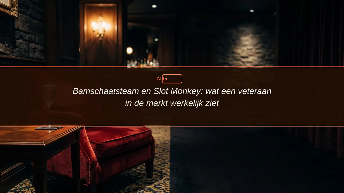 Bamschaatsteam en Slot Monkey: wat een veteraan in de markt werkelijk ziet