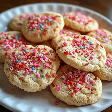 Irresistible Valentine Cookie Sprinkles