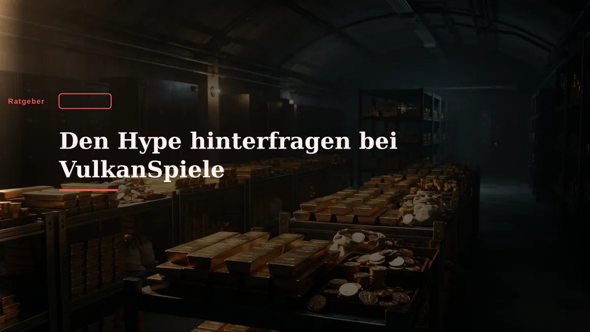 Den Hype hinterfragen bei VulkanSpiele