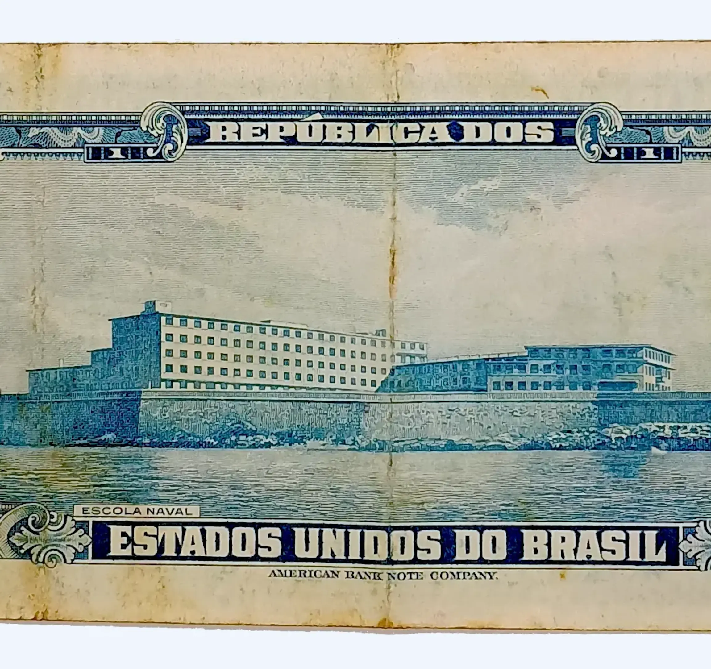 Cédula 1 Cruzeiro 1944 Marquês de Tamandaré – Série 1049ª – MBC+ – C013 - Foto 2