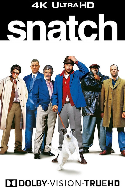 Snatch 2000, 4K, MOVIE, COVER, POSTER, FILM, BOX, ART