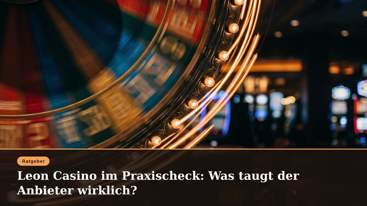 Leon Casino im Praxischeck: Was taugt der Anbieter wirklich?