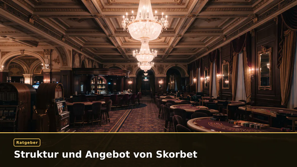 Struktur und Angebot von Skorbet