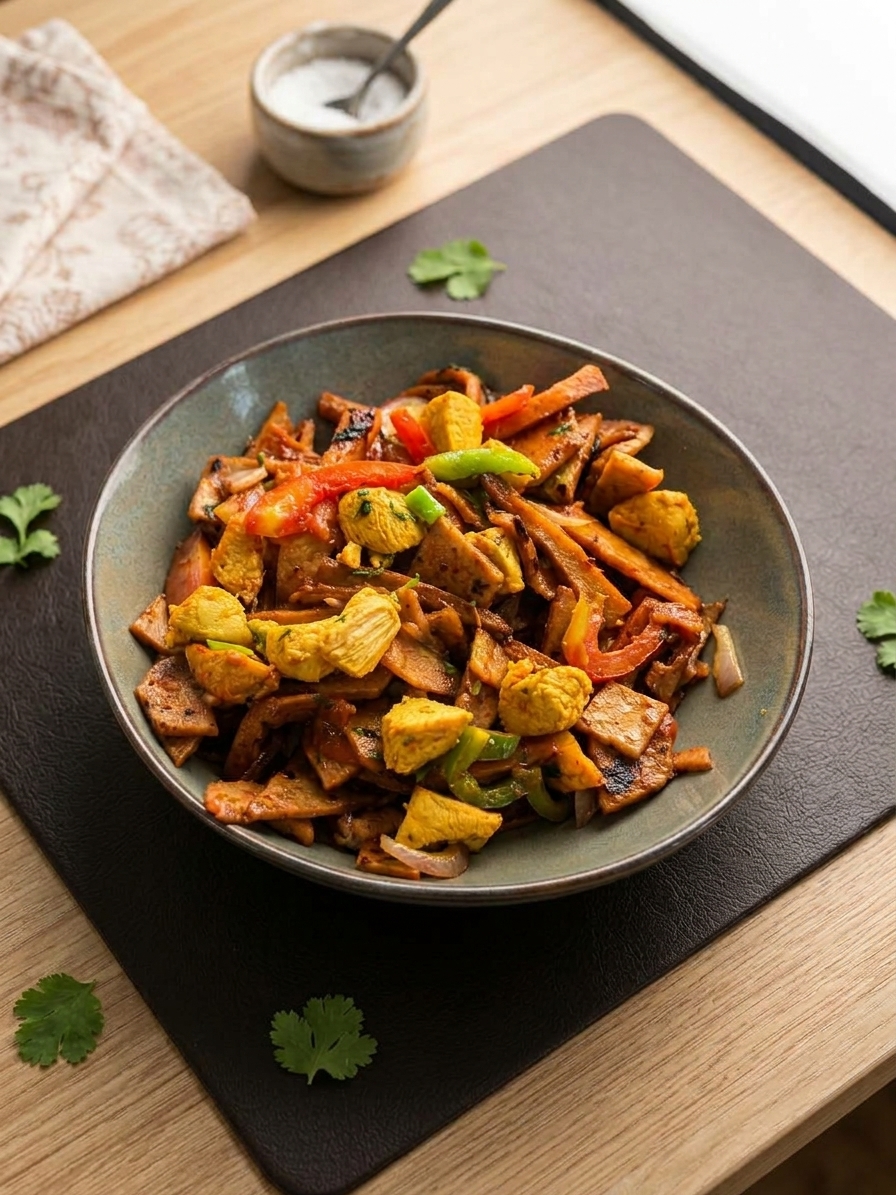 Chicken Chapati loaded